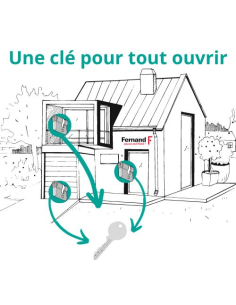 Kadoor - MK2 195 Poignée au pied