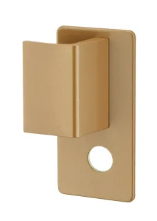 Poignée Targa pour porte palière, gauche, époxy or - THIRARD