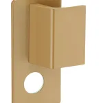 Poignée Targa A2P* pour porte palière, droite, cylindre Ø 30mm, or - THIRARD