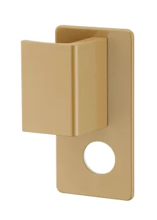 Poignée Targa A2P* pour porte palière, gauche, cylindre Ø 30mm, or - THIRARD