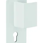 Poignée Beluga pour porte palière, droite, blanc - THIRARD