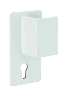 Poignée Beluga pour porte palière, droite, blanc - THIRARD