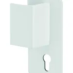 Poignée Beluga pour porte palière, gauche, blanc - THIRARD