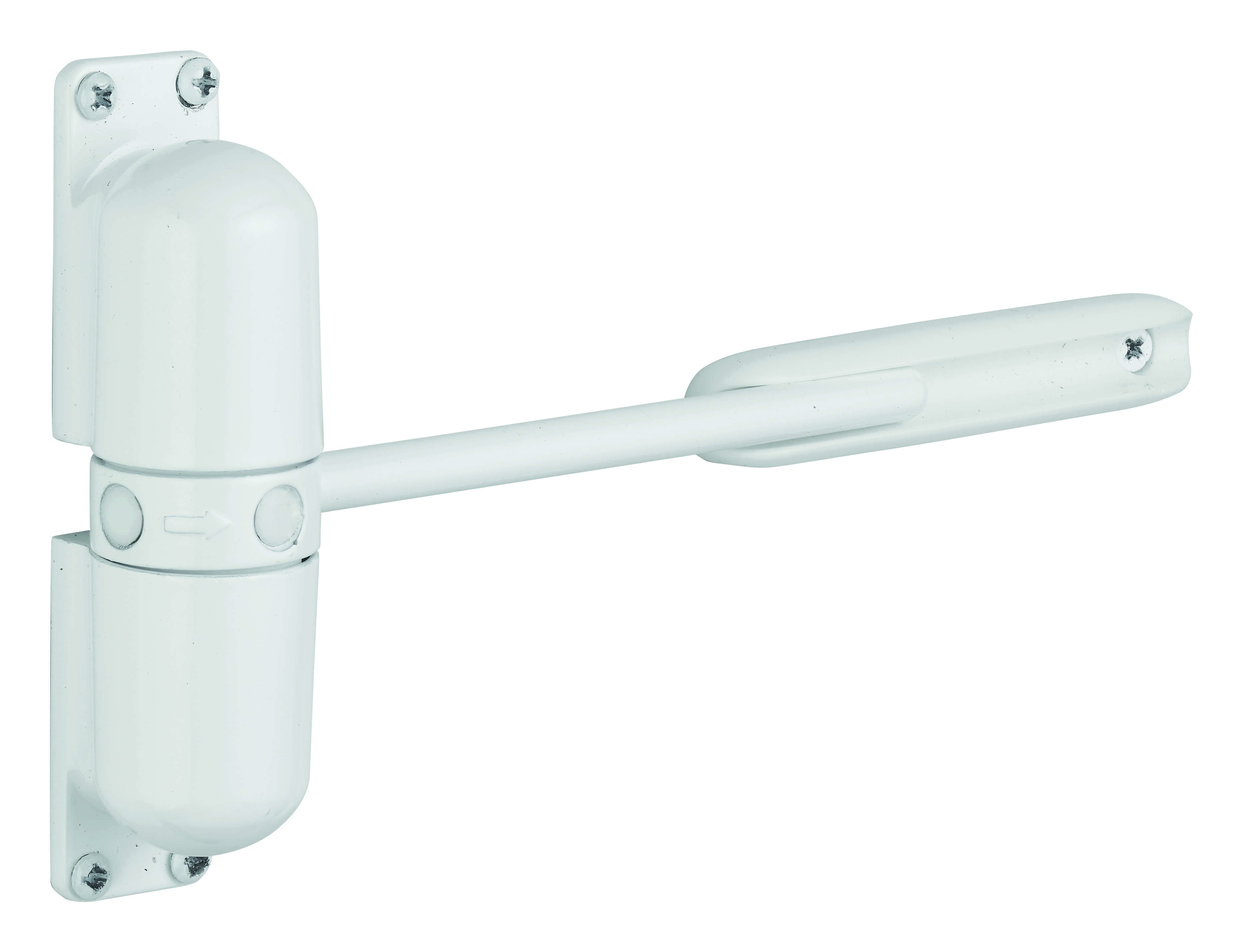 Ferme-porte automatique pour porte légère, blanc - THIRARD