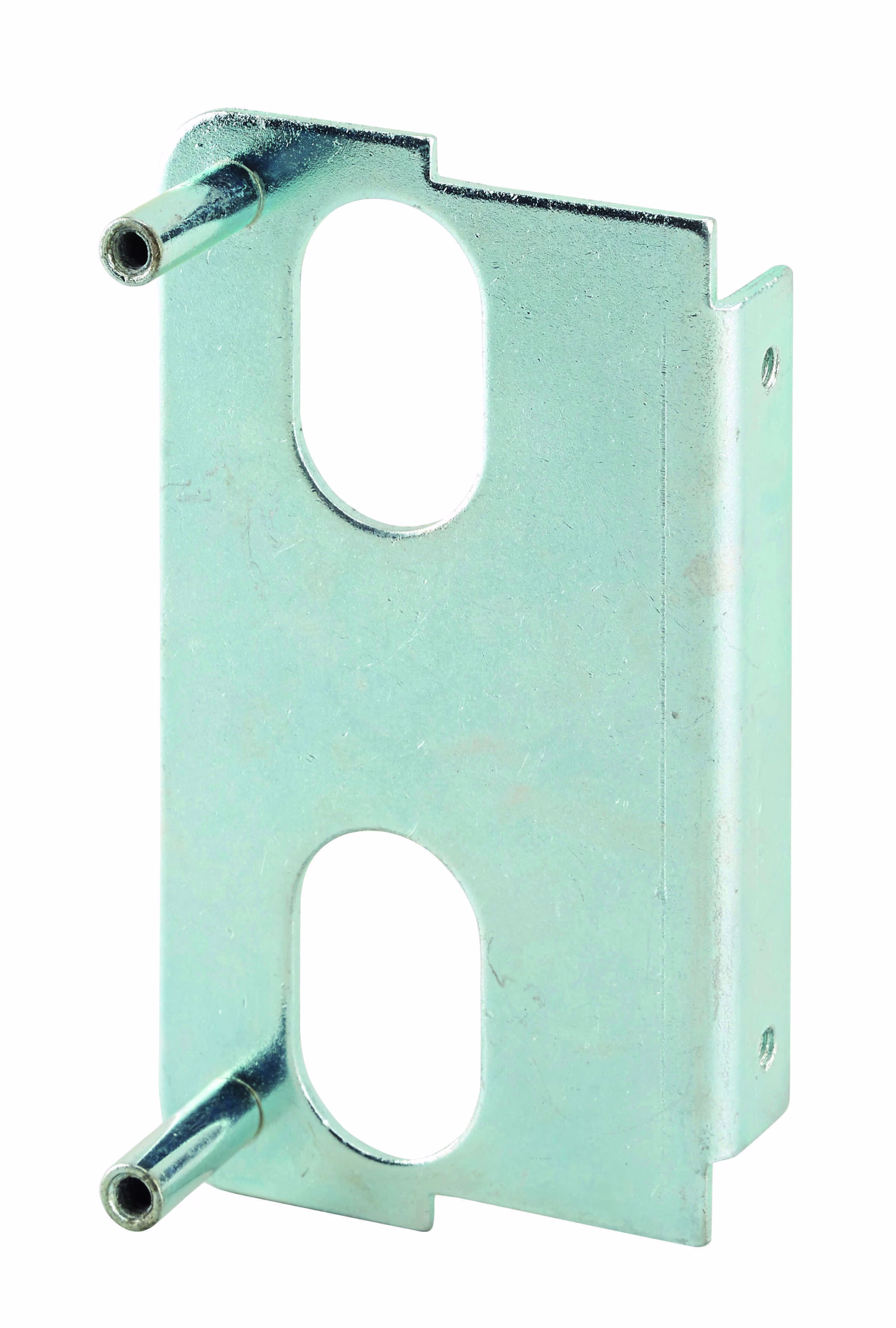 Plaque de fixation pour serrure verticale, à souder, zingué - THIRARD