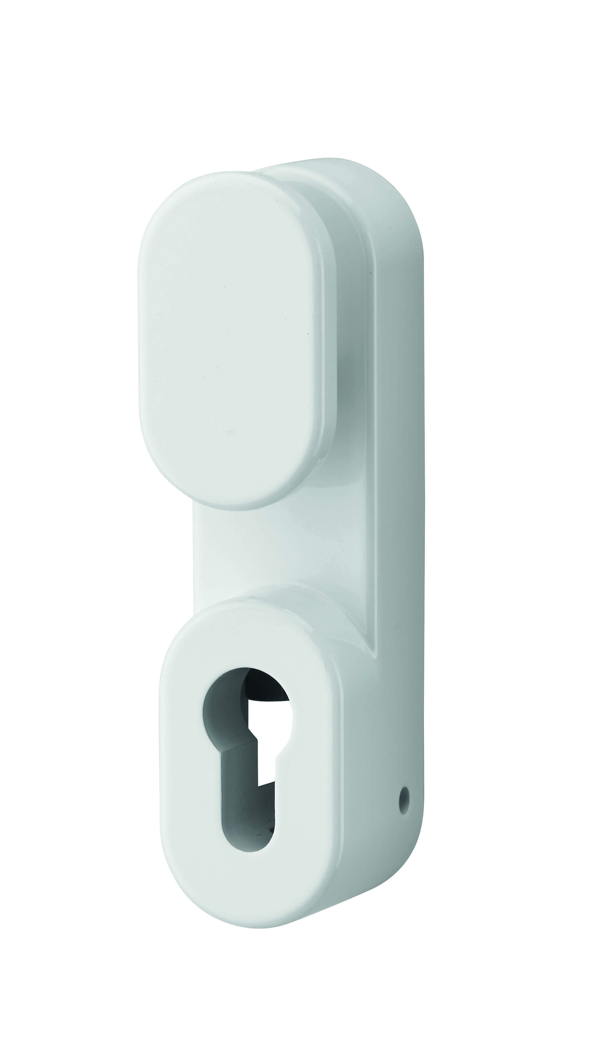 Bouton de manoeuvre extérieure, sans cylindre, blanc - THIRARD