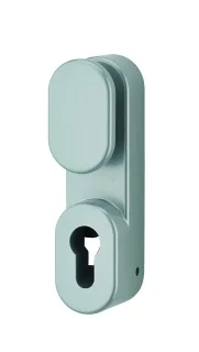 Bouton de manoeuvre extérieure, sans cylindre, gris - THIRARD