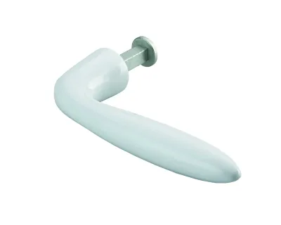 Béquille Deauville pour porte, carré 7mm, blanc - THIRARD
