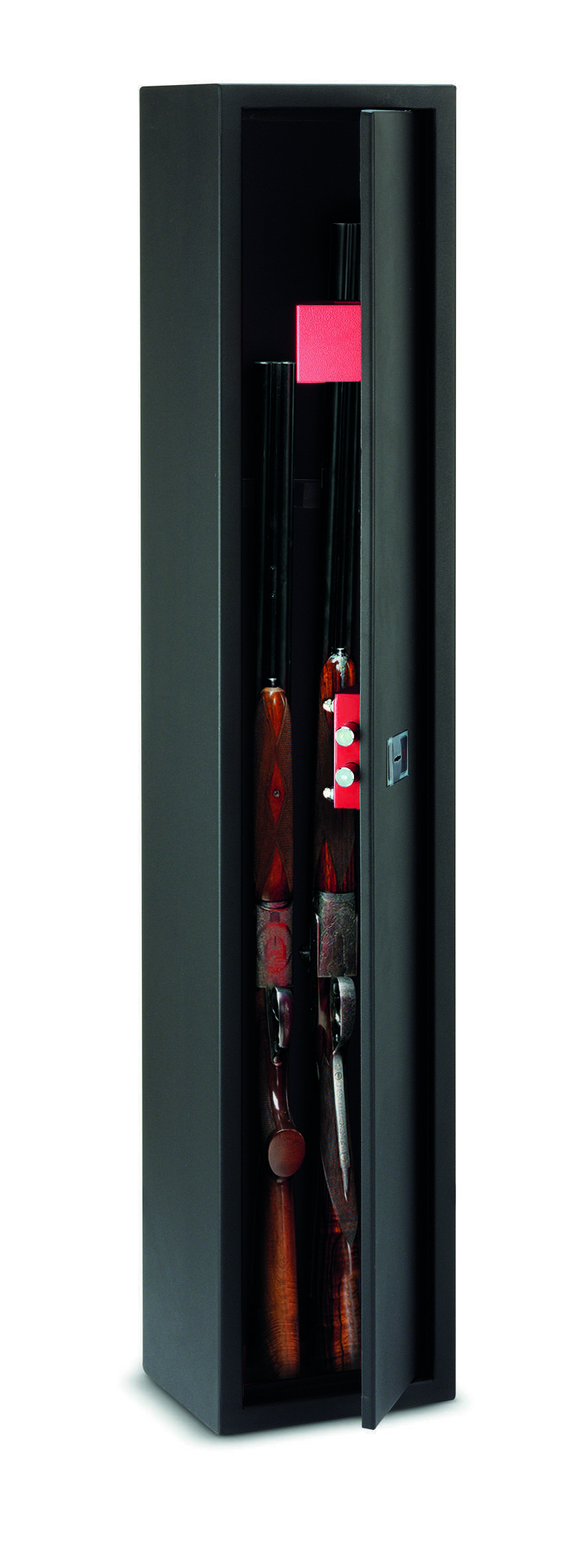 Armoire à fusils Durban, fermeture par clé, 2 pênes, capacité de 3 fusils - THIRARD