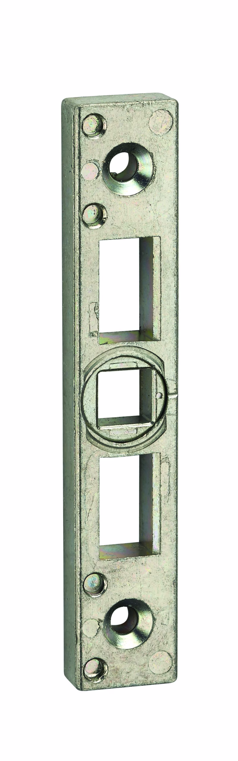 Gâche de tringle pour fenêtre 2 vantaux  Compatible UNIJET Dim.94x18mm FERCO E-19551-32-0-1 - FERCO by THIRARD