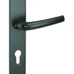 Poignée de porte Garniture extérieure Chantilly, 7 x125 mm, pour serrure Tribando, marron - THIRARD