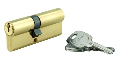 Cylindre STD double entrée, 35 x 45 mm anti-arrachement, laiton, 3 clés - THIRARD