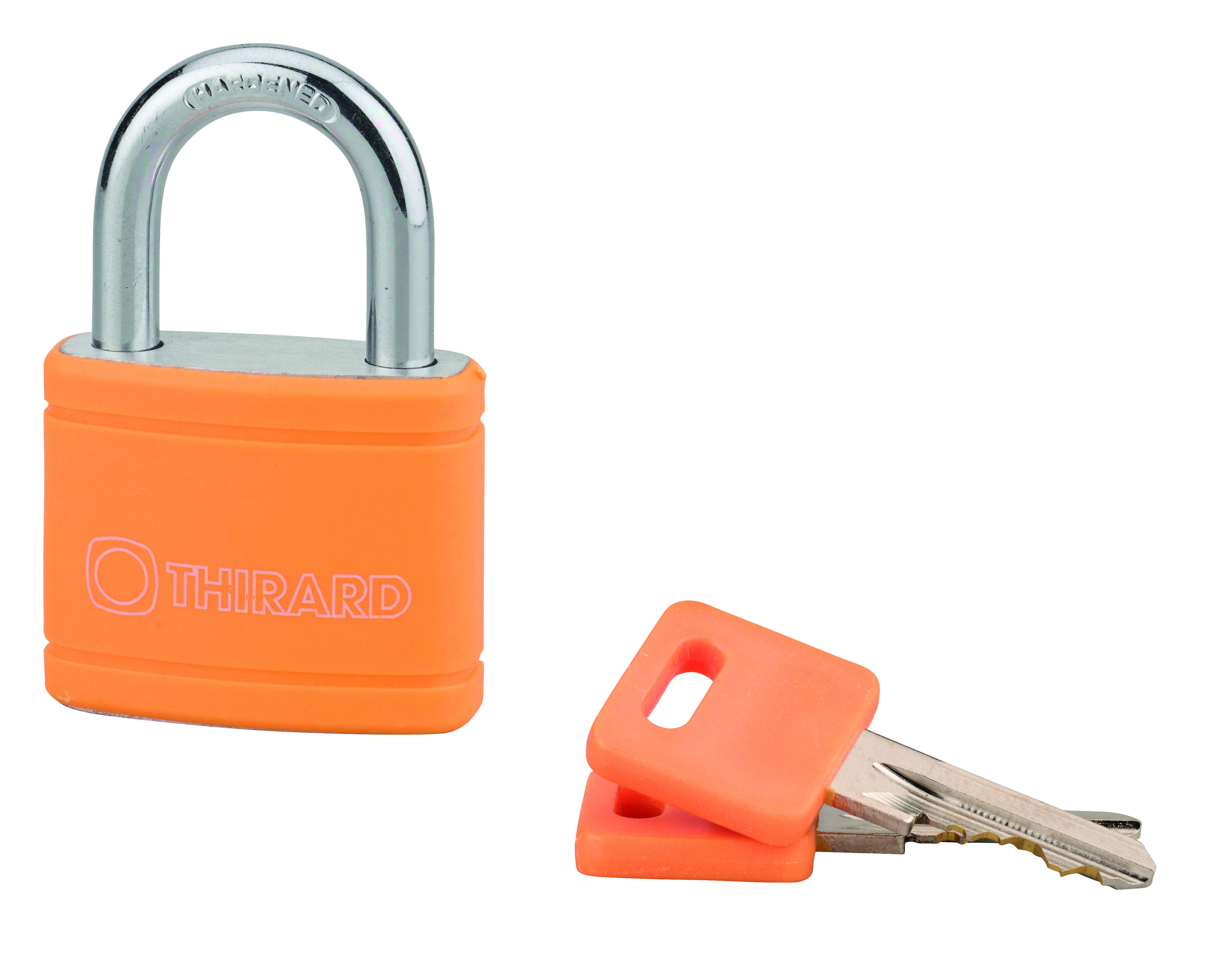 Cadenas TYPE 1 ALU COLOR 40 mm orange 2 clés