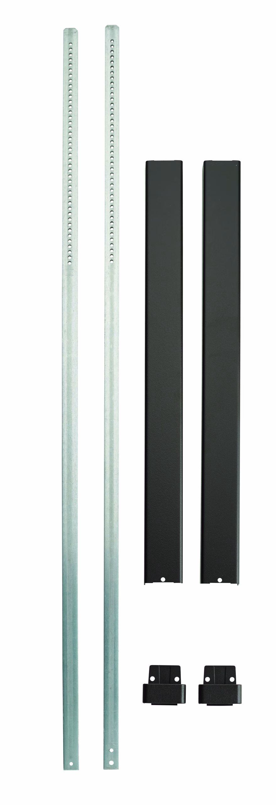 Kit tringle plate, H. 3m, compatible Beluga-Horga, marron - THIRARD