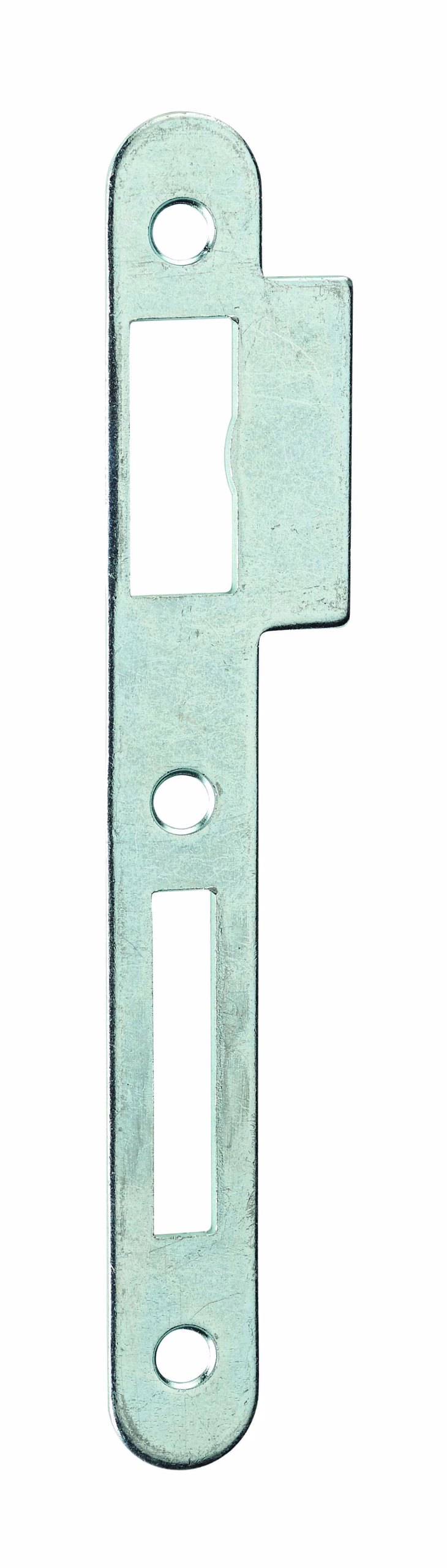 Gâche acier pour serrure NORME NF à pêne dormant ½ tour ( 25 pièces non décolisable)