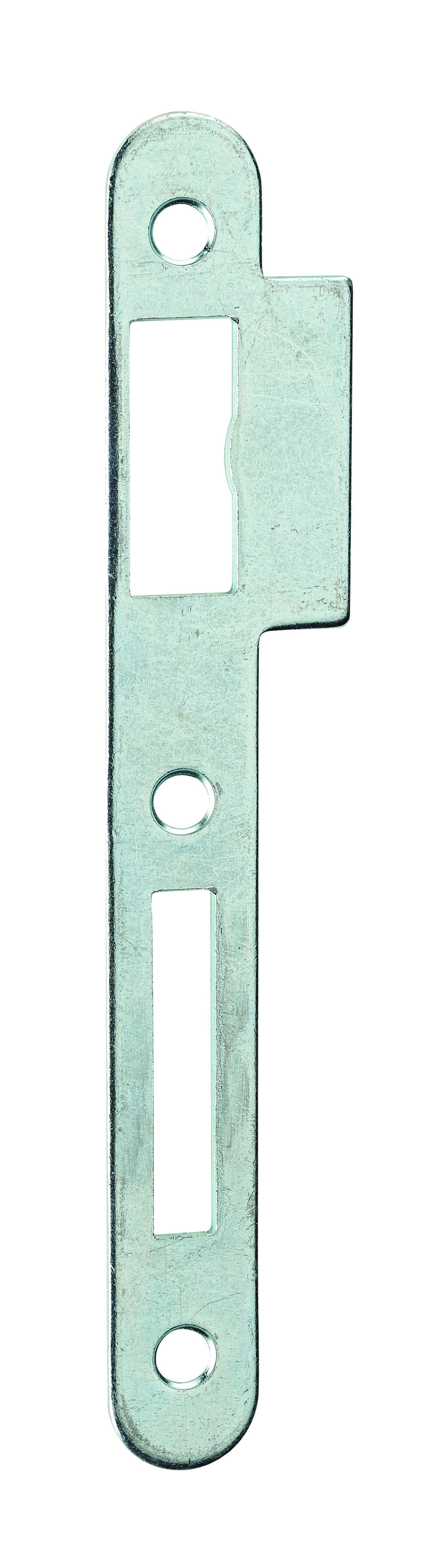 Gâche acier pour serrure NORME NF à pêne dormant ½ tour ( 25 pièces non décolisable)
