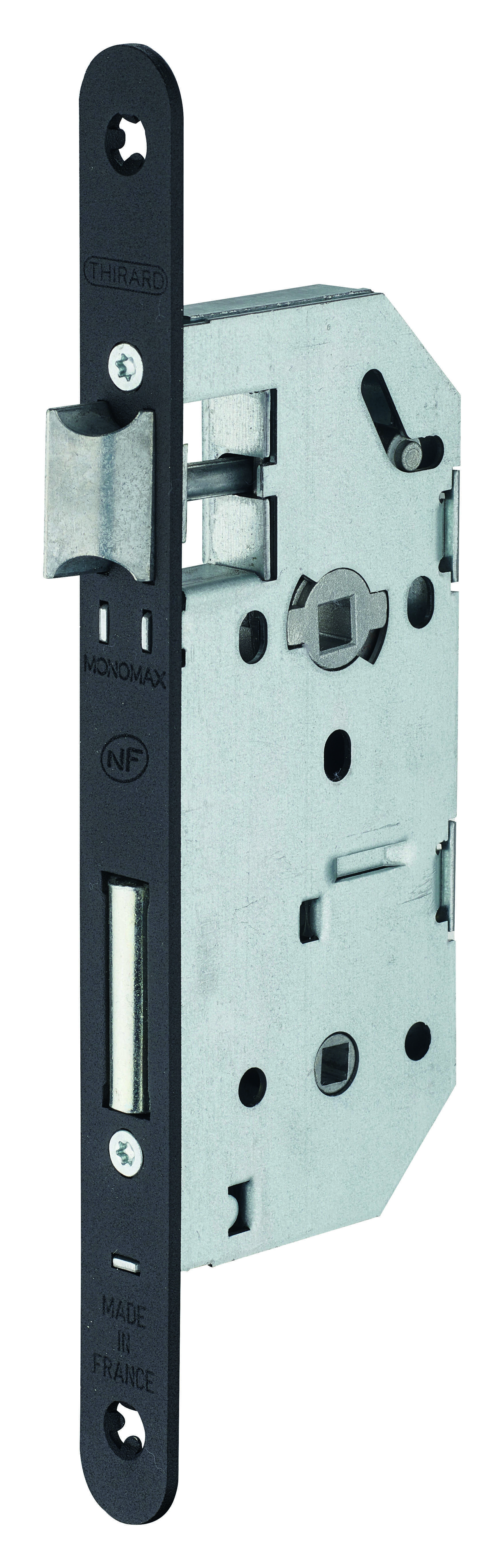 Serrure MONOMAX NF axe 40mm à condamnation V/BR sans gâche ( 25 pièces non décolisable)