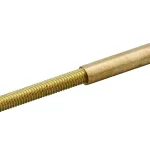 Vis métaux pour porte intérieure, 4x45mm pour laiton avec douille - THIRARD