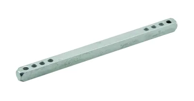 Accessoire carré percé pour porte intérieure, carré 6x100mm - THIRARD