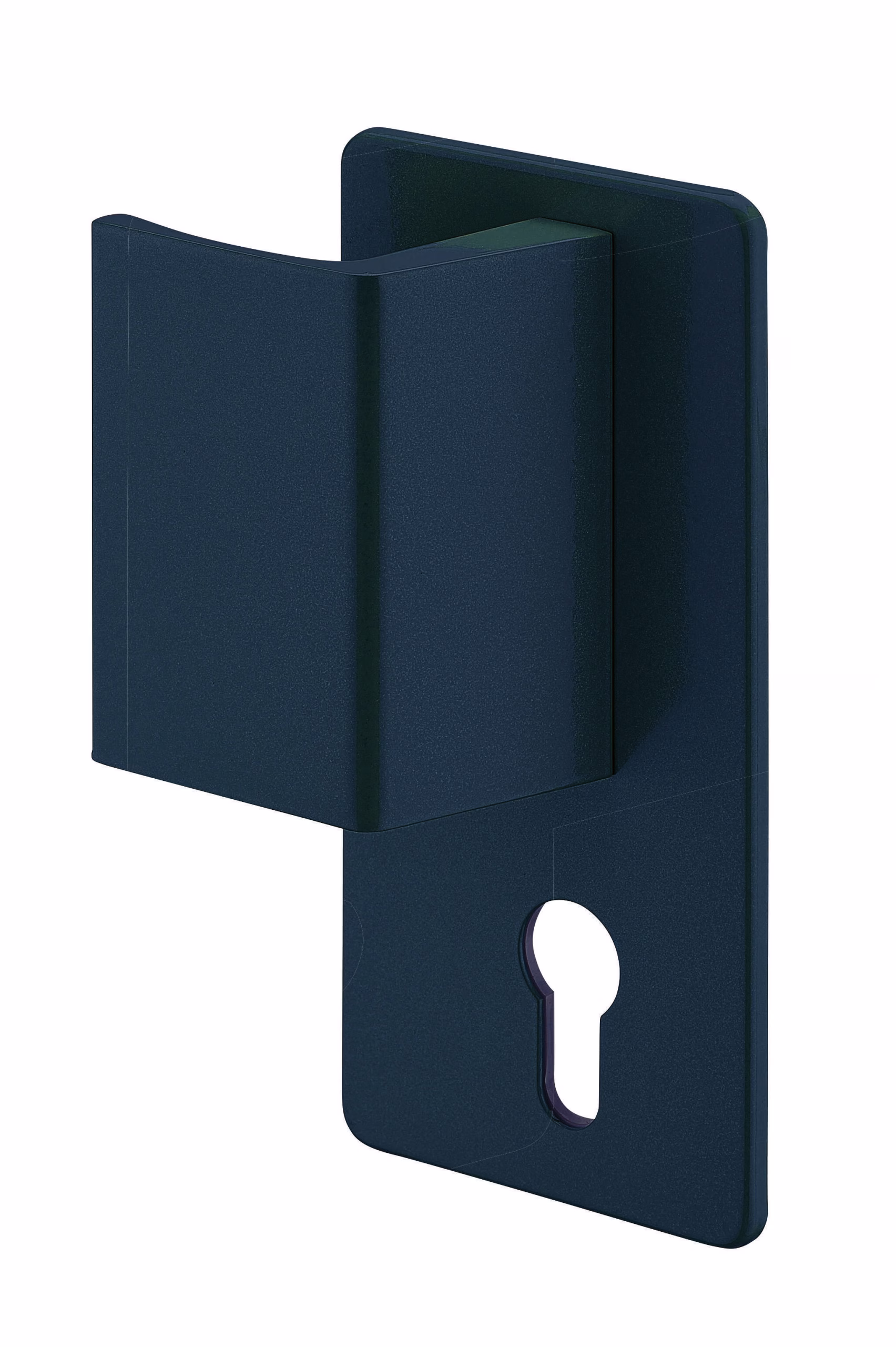 POIGNEE porte palière TARGA Grise RAL 7016 gauche