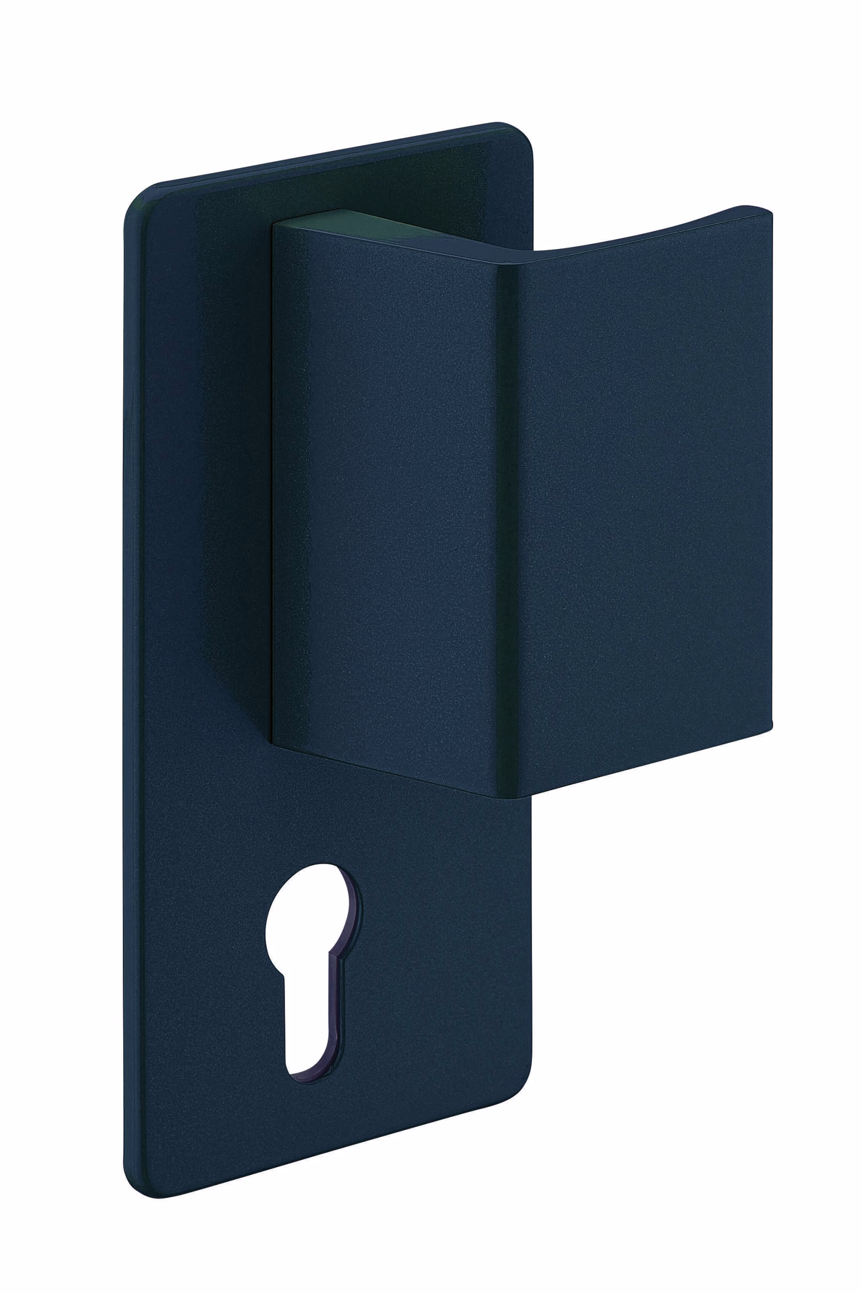 POIGNEE porte palière BELUGA CP Grise RAL 7016 droite