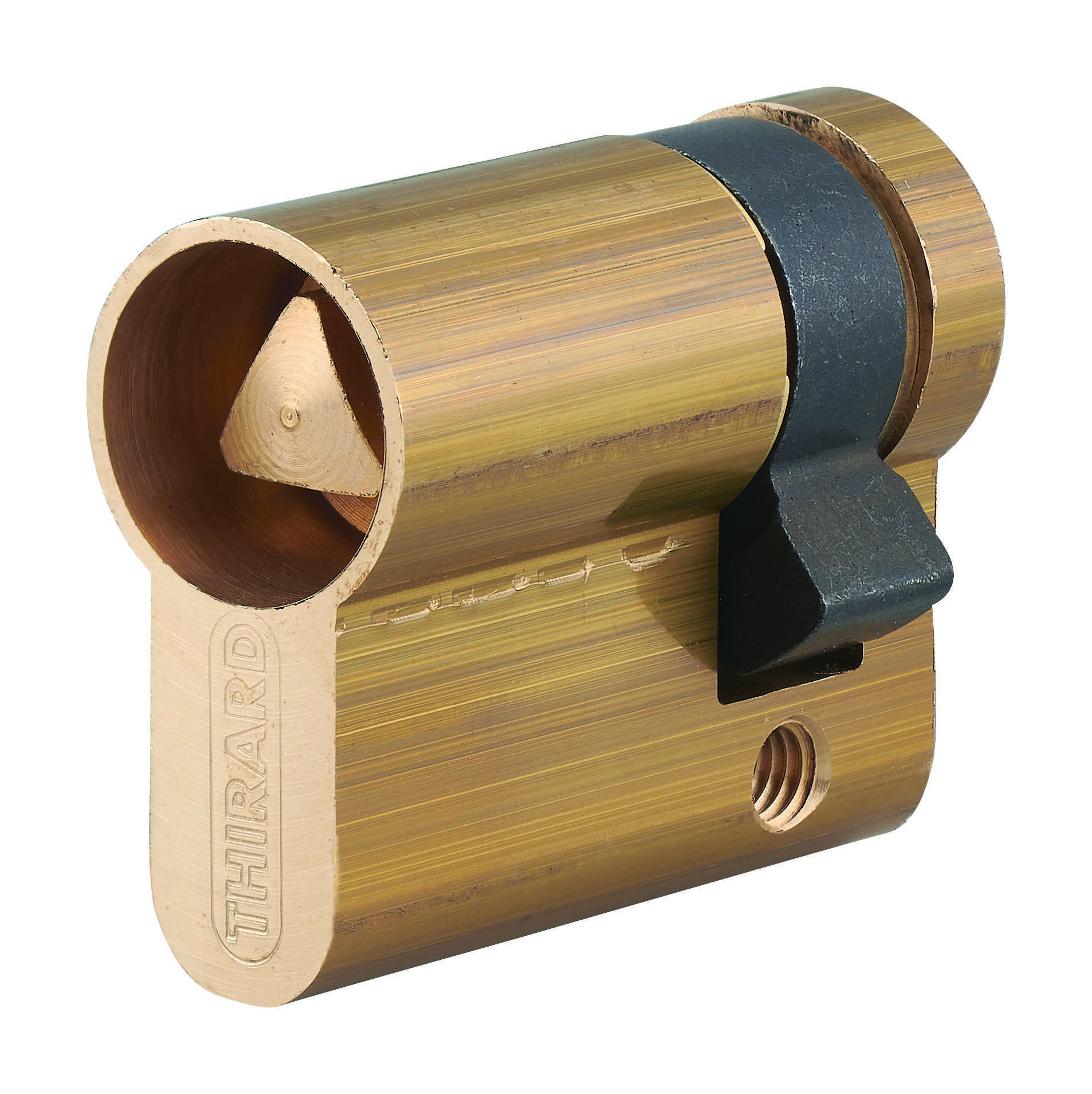 Cylindre profilé HG 30X10 mm nickelé triangle ascenceur 9 mm