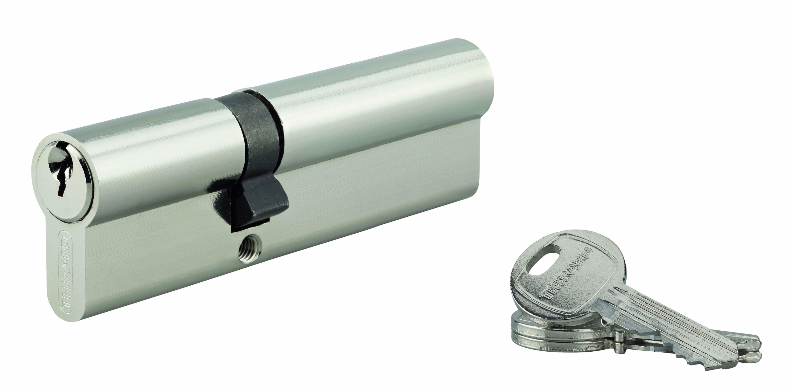 Cylindre 40 x 70 mm, standard, nickelé, HG5, 3 clés