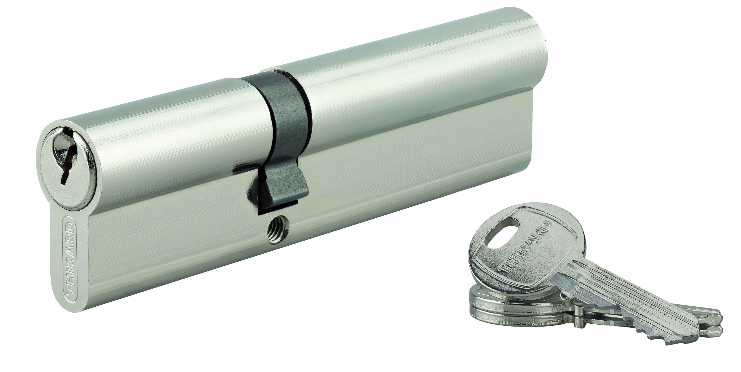 Cylindre 45 x 70 mm, standard, nickelé, HG5, 3 clés