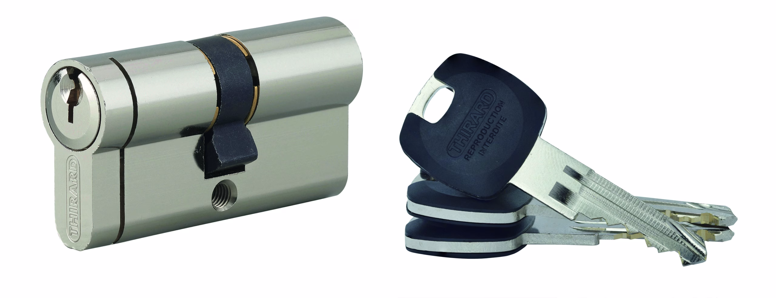 Cylindre européen HG5+ 30X30 NICK 3CLÉS