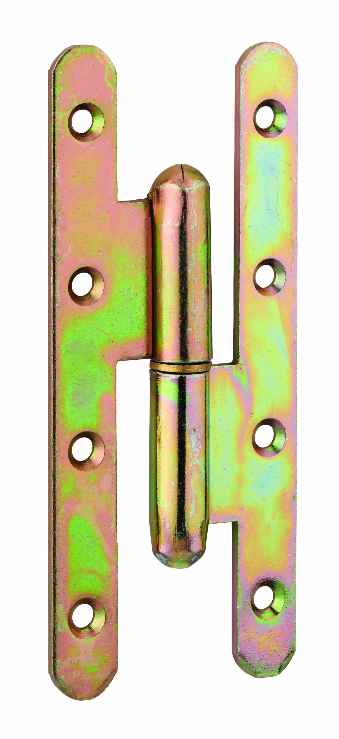 Paumelle de Paris porte d'entrée / d'intérieur, 140x55mm, acier, droite - THIRARD
