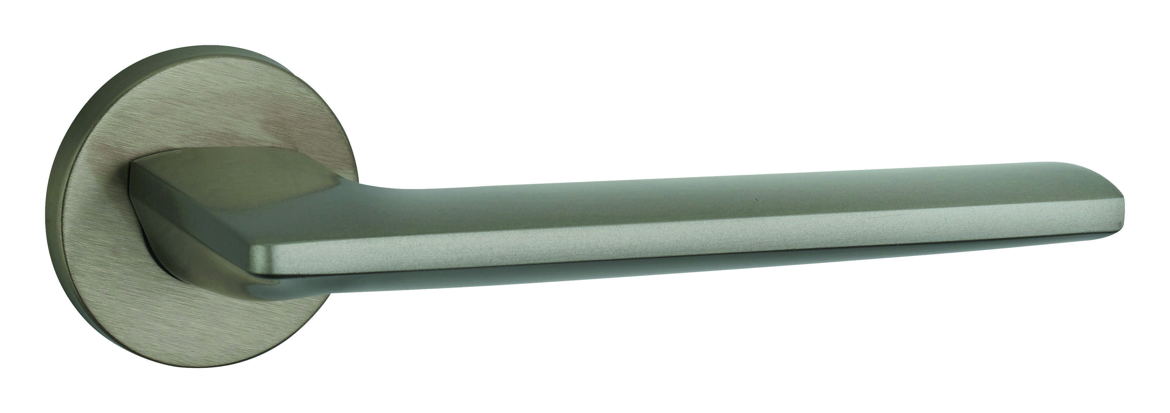 Paire de béquilles Boston pour porte, carré 7mm, nickelé satiné - THIRARD