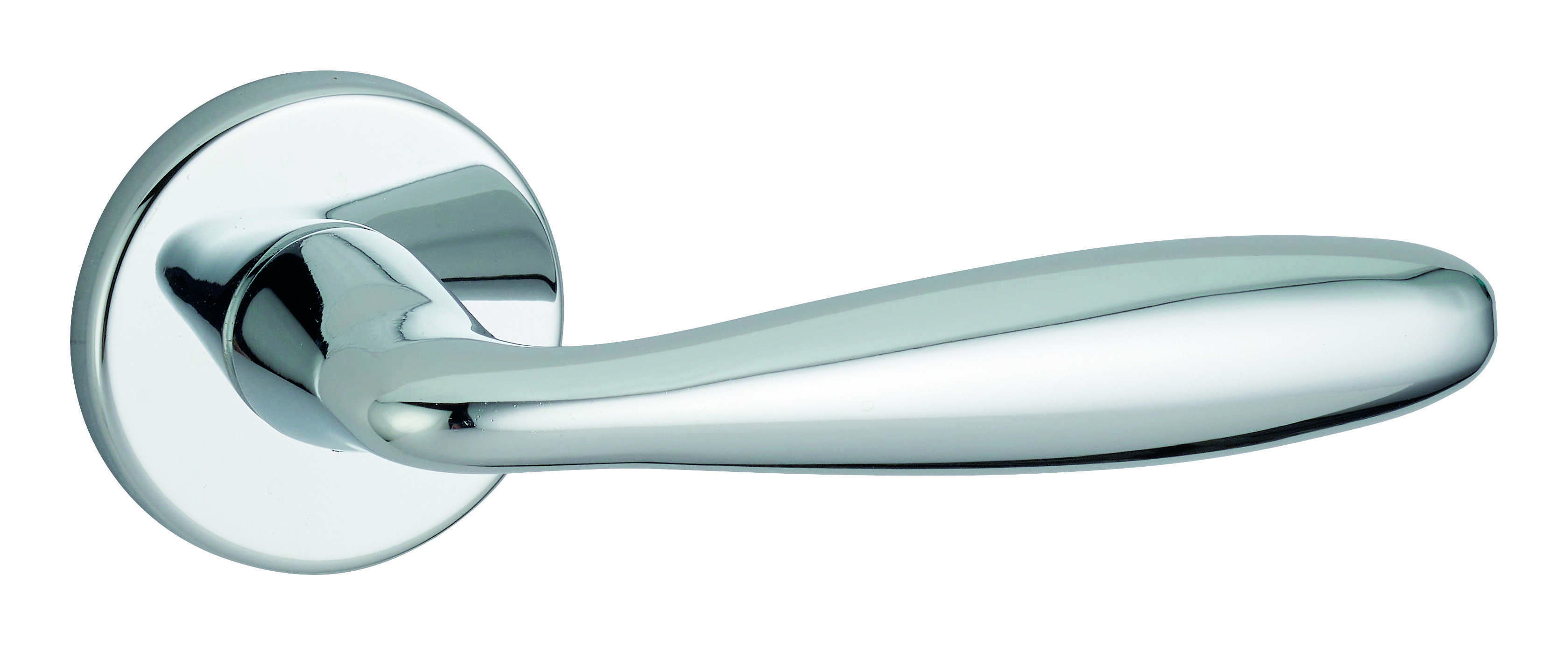 Paire de béquilles Luxor pour porte, carré 7mm, chromé brillant - THIRARD