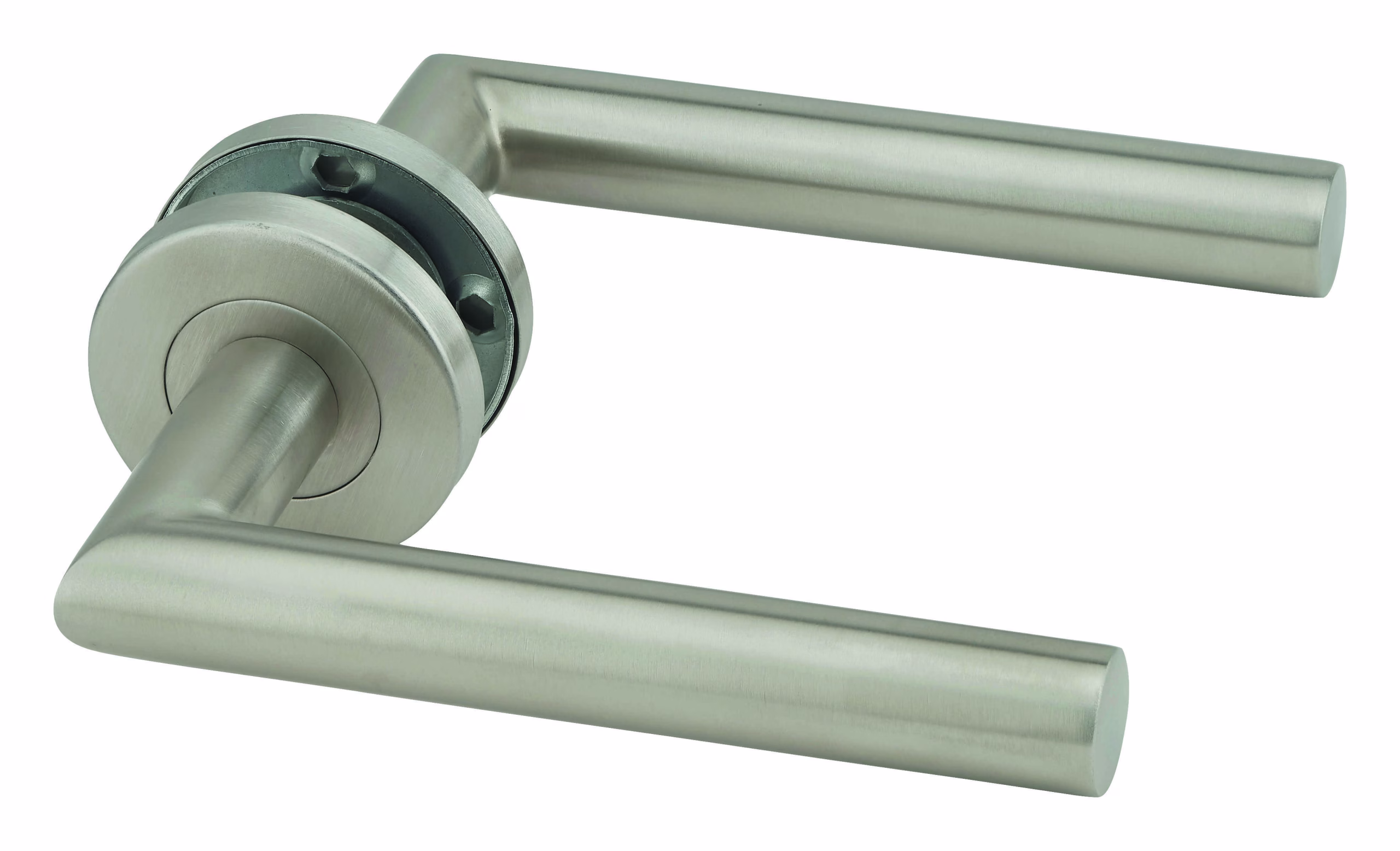 Paire de béquilles pour porte, inox, carré 7mm - THIRARD