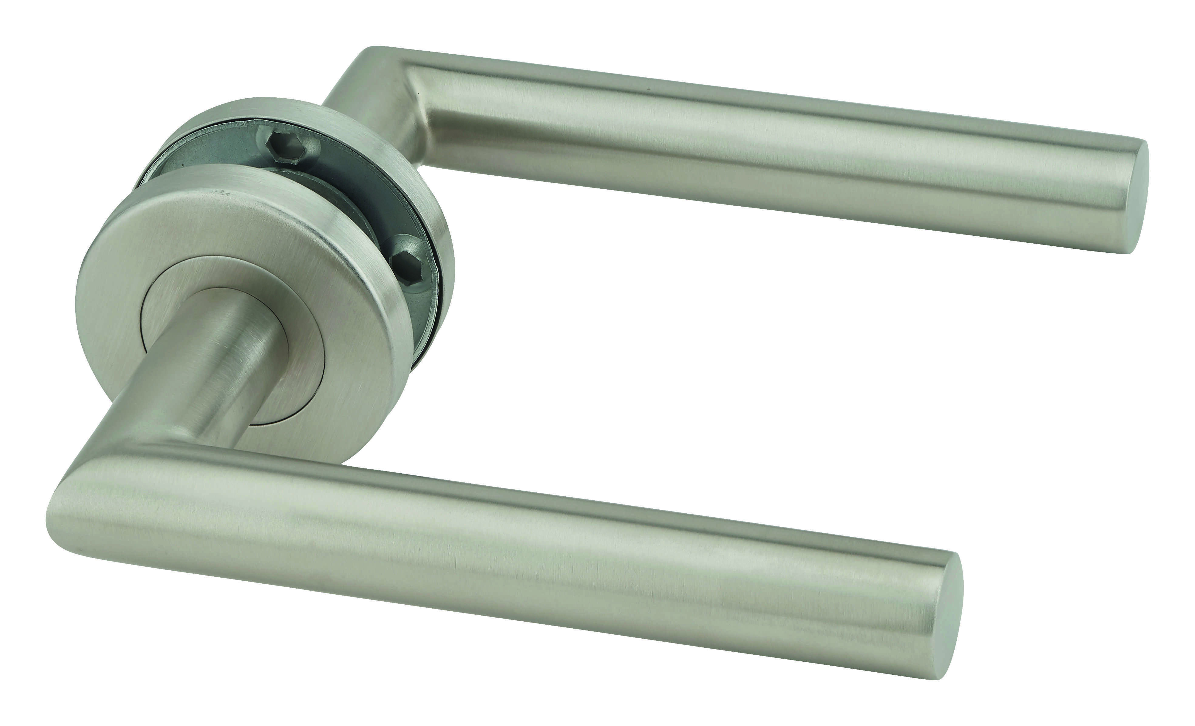 Paire de béquilles pour porte, inox, carré 7mm - THIRARD