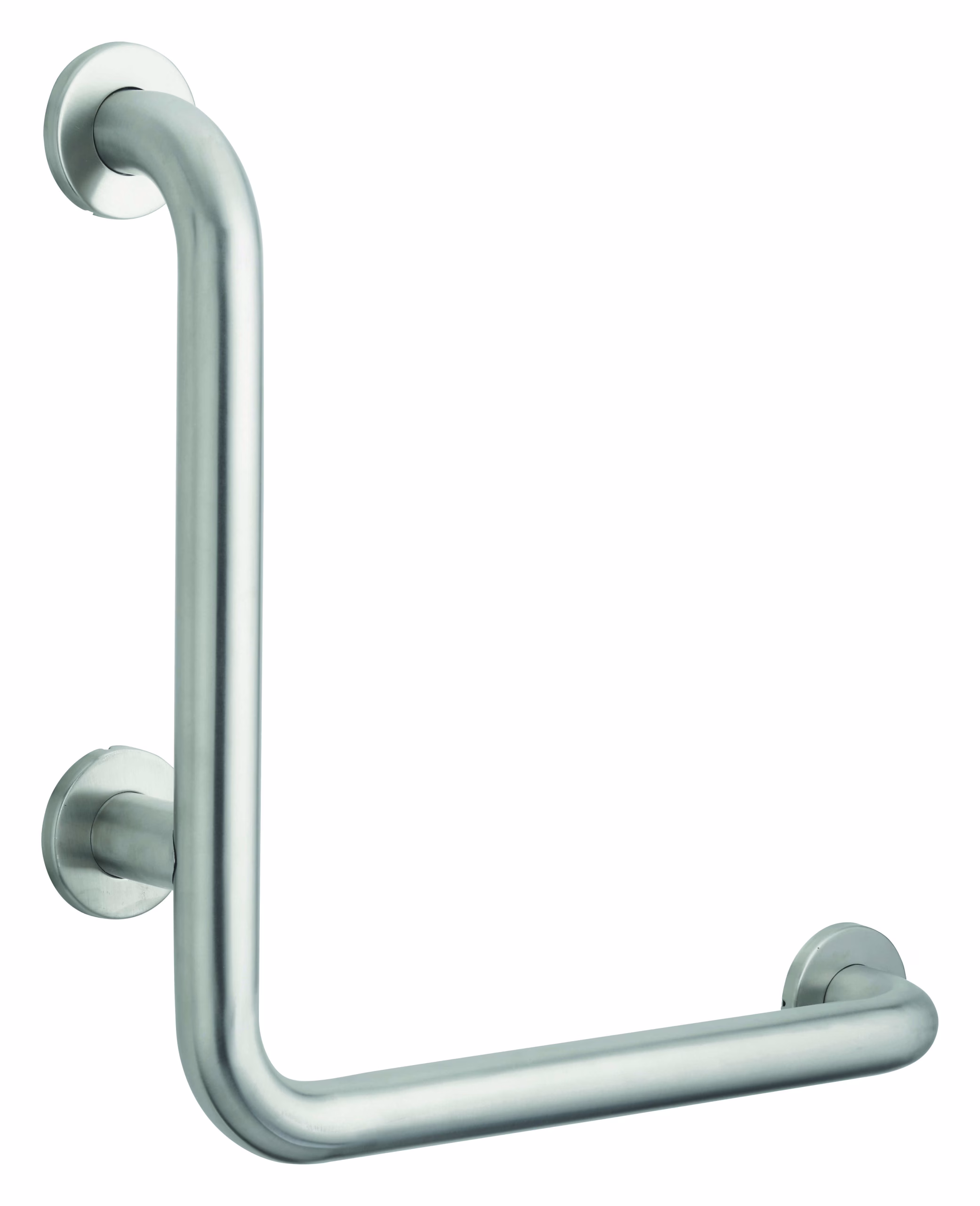 Barre de maintien coudée, inox 304, longueur 800mm, angle 90°, Ø32mm, finition inox brossé - THIRARD