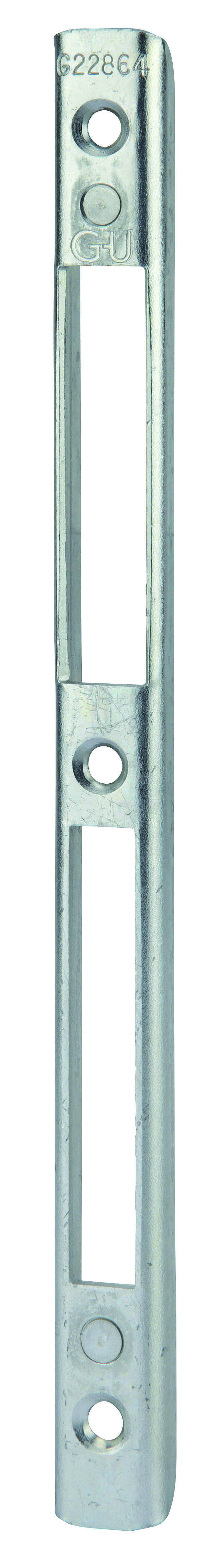 Gâche centrale encastrable réversible pour porte d'entrée, 208x17x7mm, Europa, G-22864-00-0-1 - FERCO by THIRARD