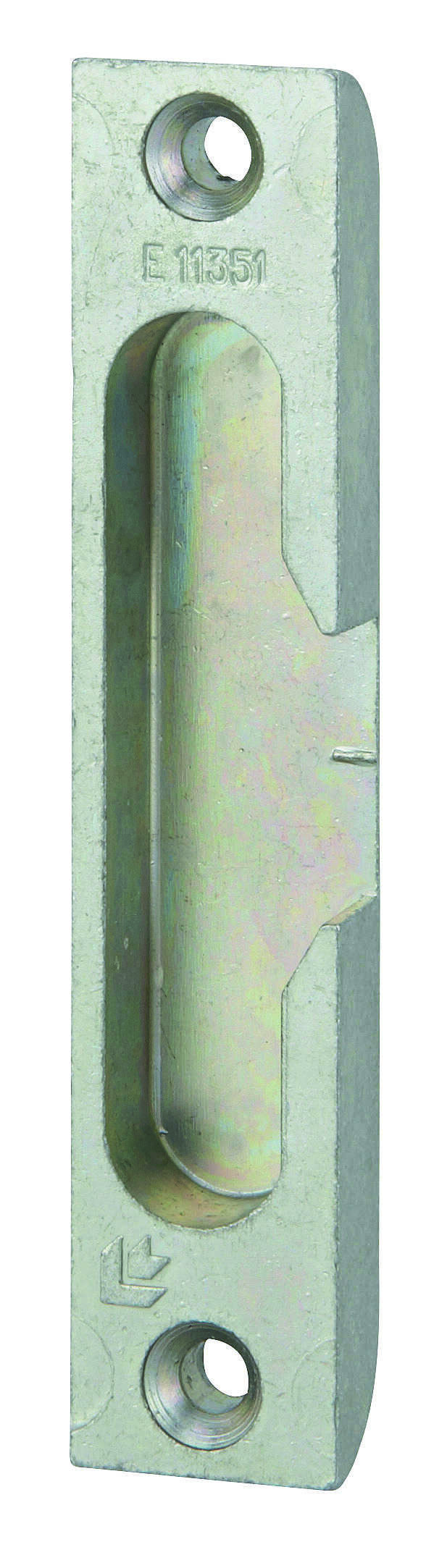 Gâche galet encastrable réversible pour porte bois, 98x18x9mm, Europa-Secury-Fercomatic, E-11351-00-0-1 - FERCO by THIRARD