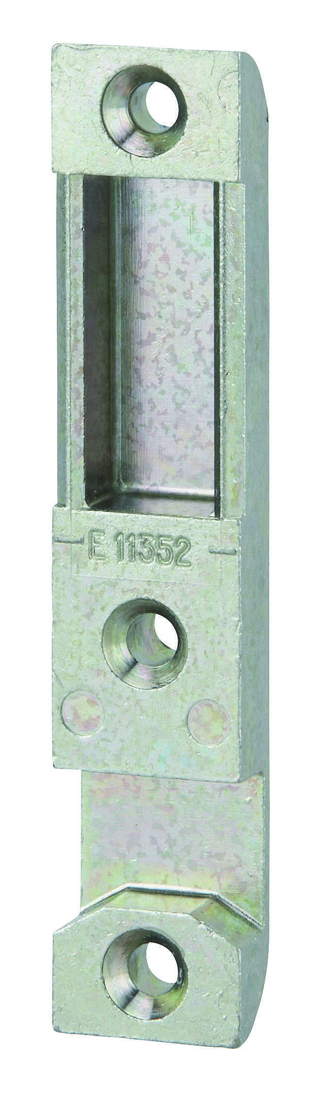 Gâche centrale encastrable réversible pour porte d'entrée bois, 90x18x9mm, Decena, E-11352-00-0-1 - FERCO by THIRARD