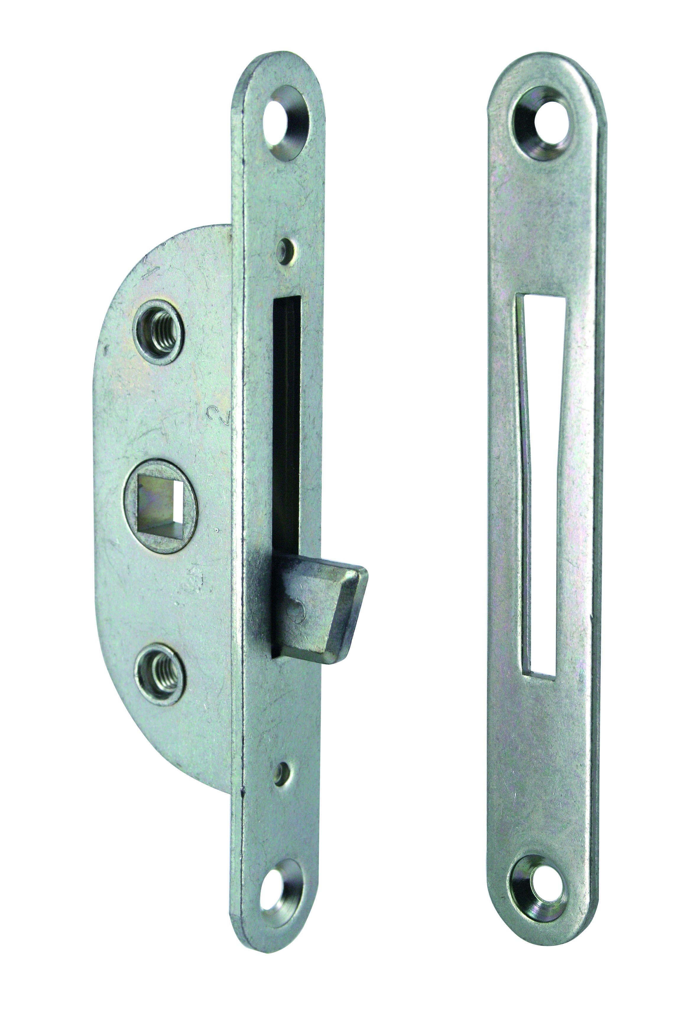 Loquet encastrable avec pêne et gâche pour fenêtre, axe 17mm, carré 7mm, A-G0109-00-0-1 - FERCO by THIRARD