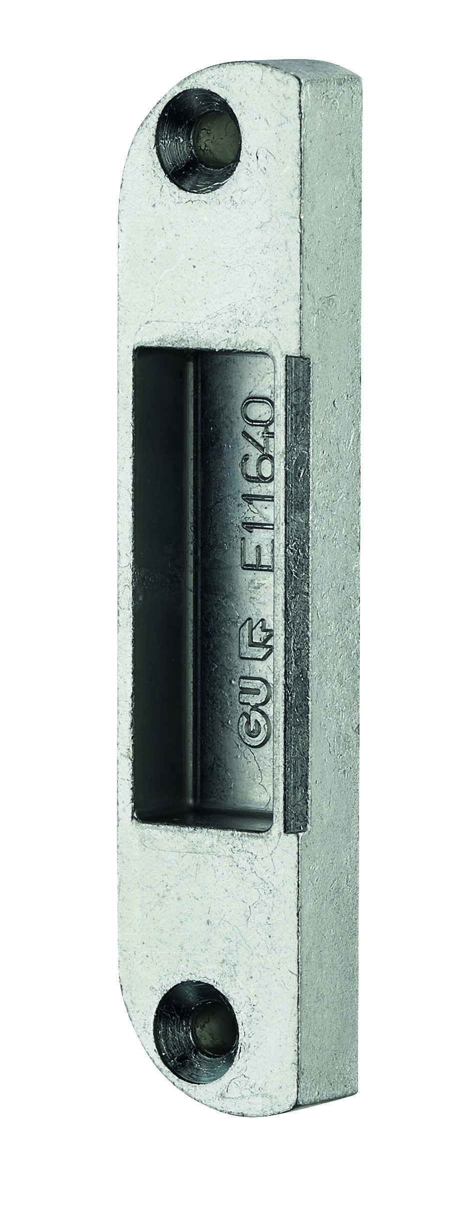 Gâche centrale encastrable réversible pour porte bois, 85x18x9mm, Decena-Trimatic, E-11640-00-01 - FERCO by THIRARD
