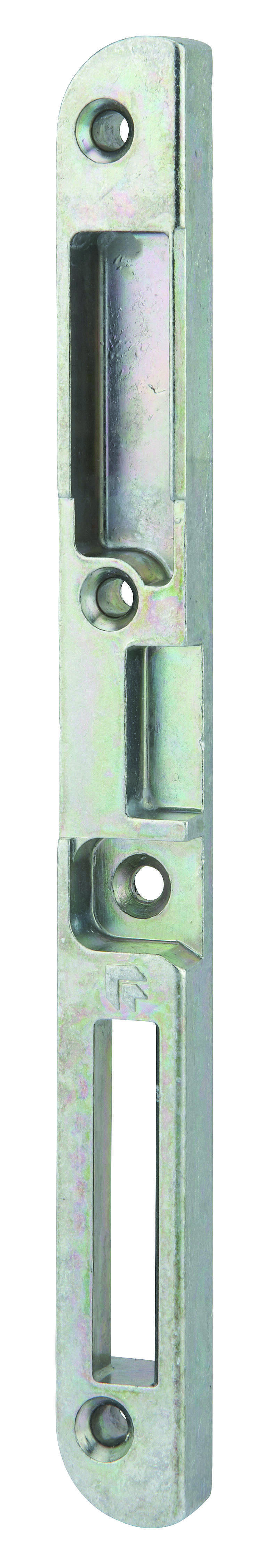 Gâche centrale encastrable pour porte d'entrée bois, droite, 190x18x13mm, compatible Trimatic, E-13742-00-R-1 - FERCO by THIRARD