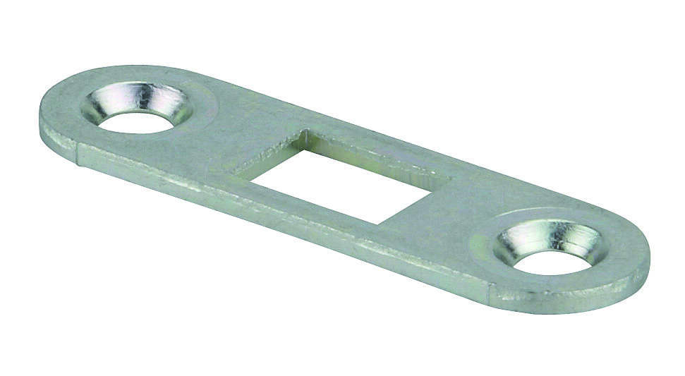 Gâche d'extrémité plate encastrable pour fenêtre, 50x14x2mm, Fenster-Unijet, 0-0295R-00-0-1 - FERCO by THIRARD