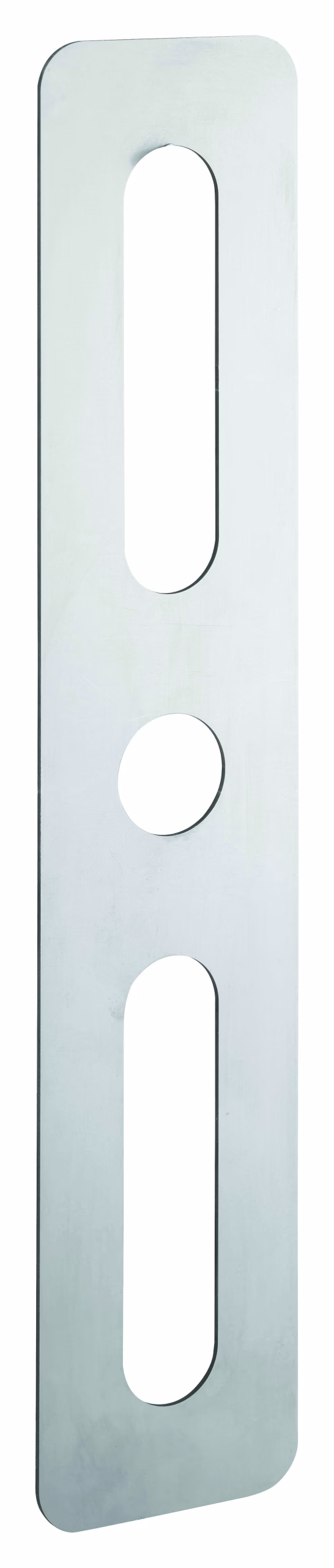 Plaque de propreté, 60x302mm, rectangulaire, inox - Intelock