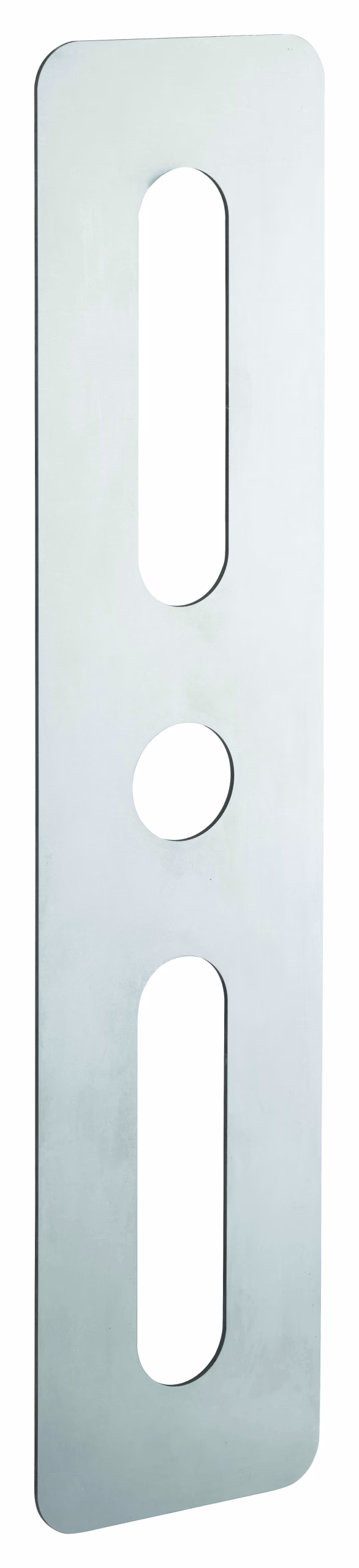 Plaque de propreté, 70x312mm, rectangulaire, inox - Intelock