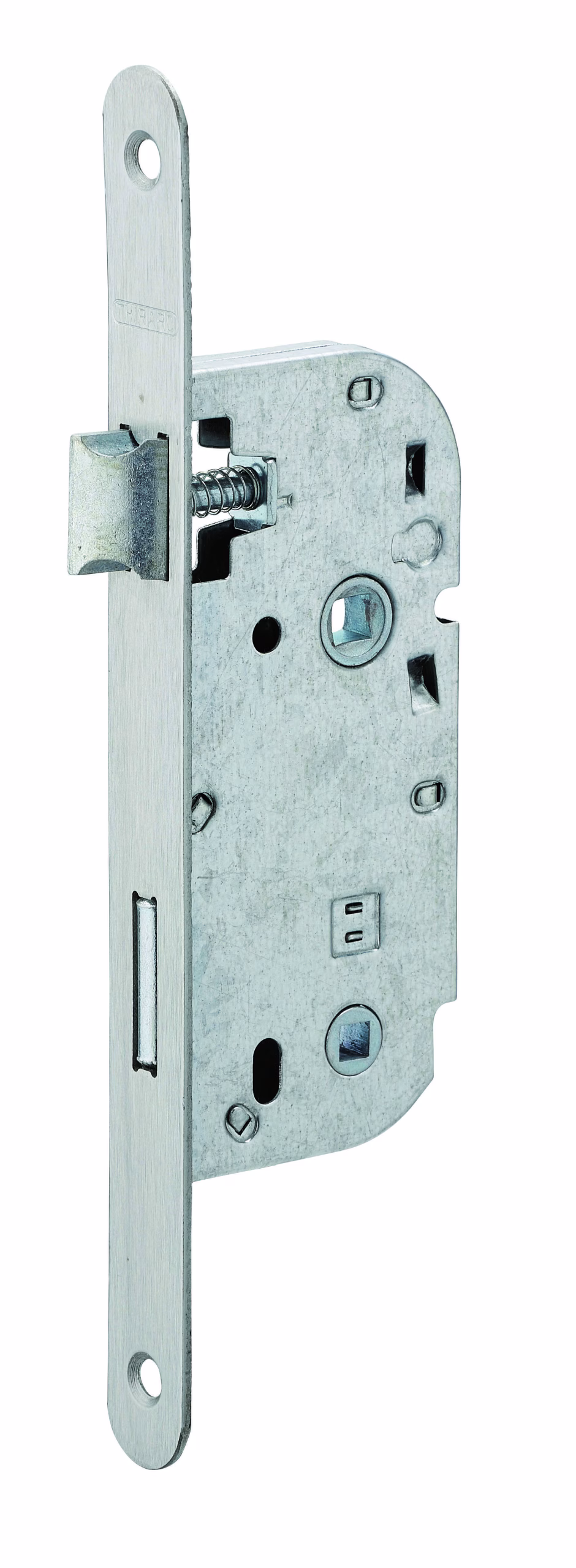 SERRURE axe 40 mm à condamnation tétière inox BR sans gâche