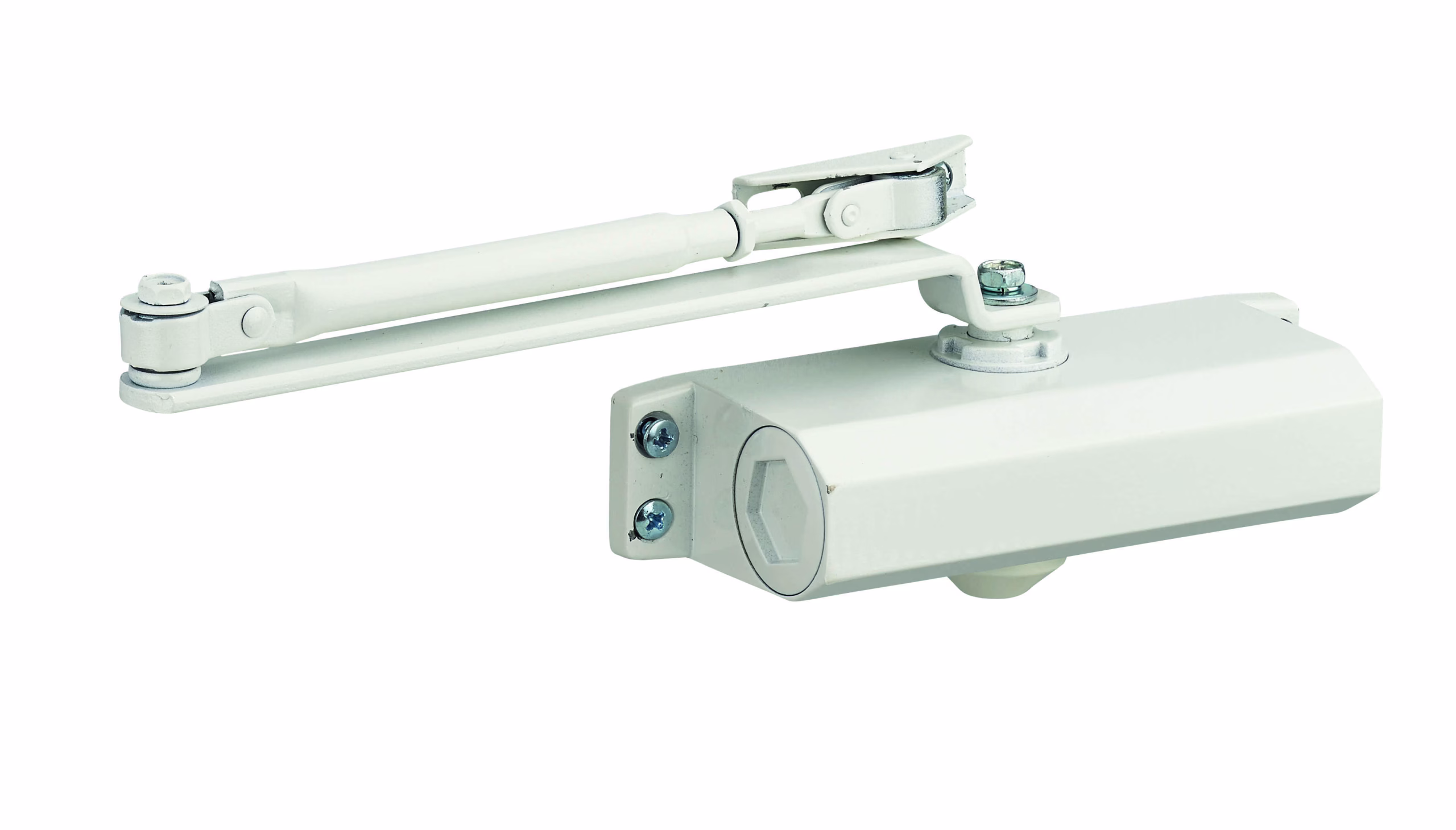 Ferme-porte automatique hydraulique force 3, blanc - THIRARD