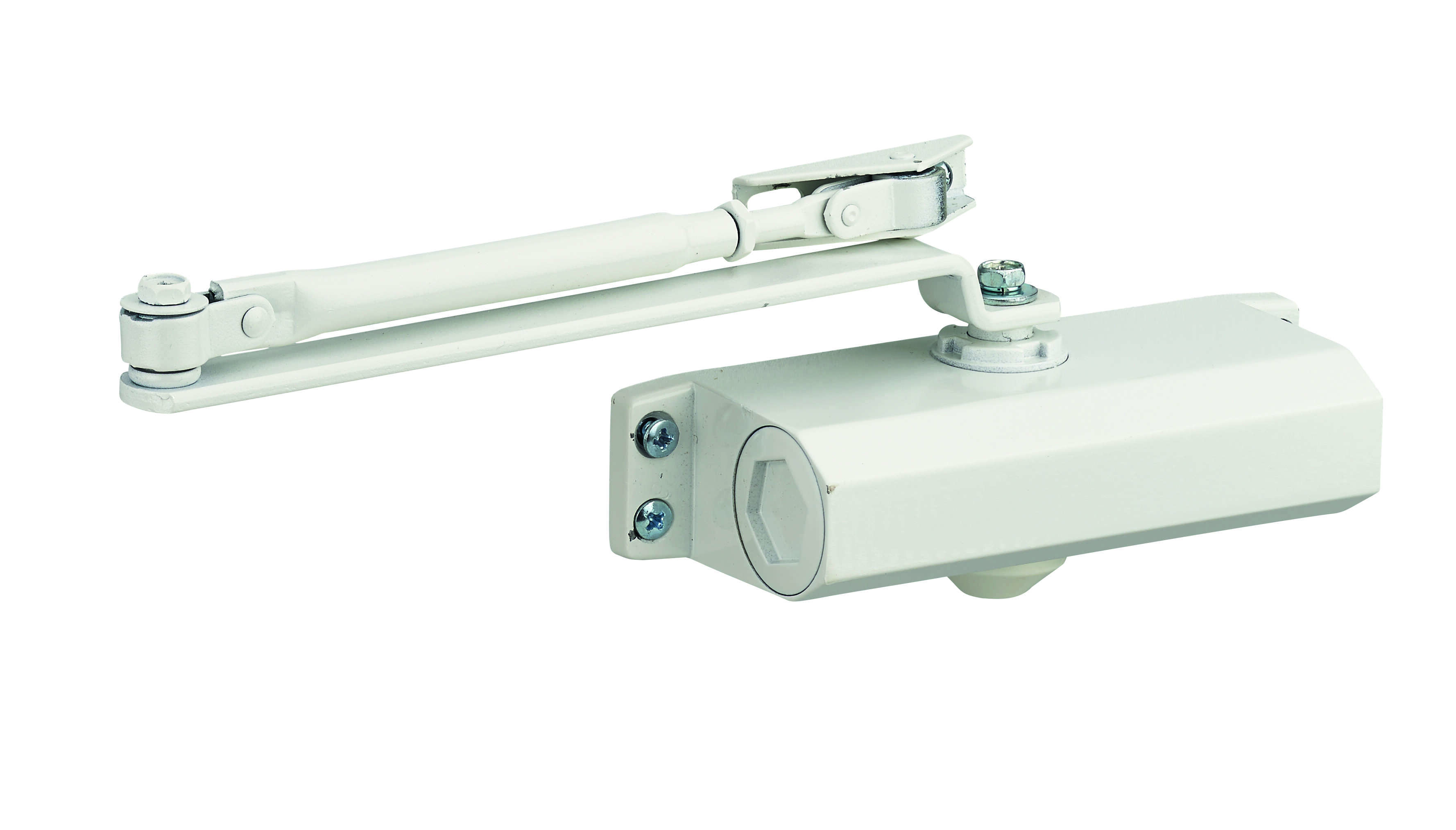 Ferme-porte automatique hydraulique force 3, blanc - THIRARD