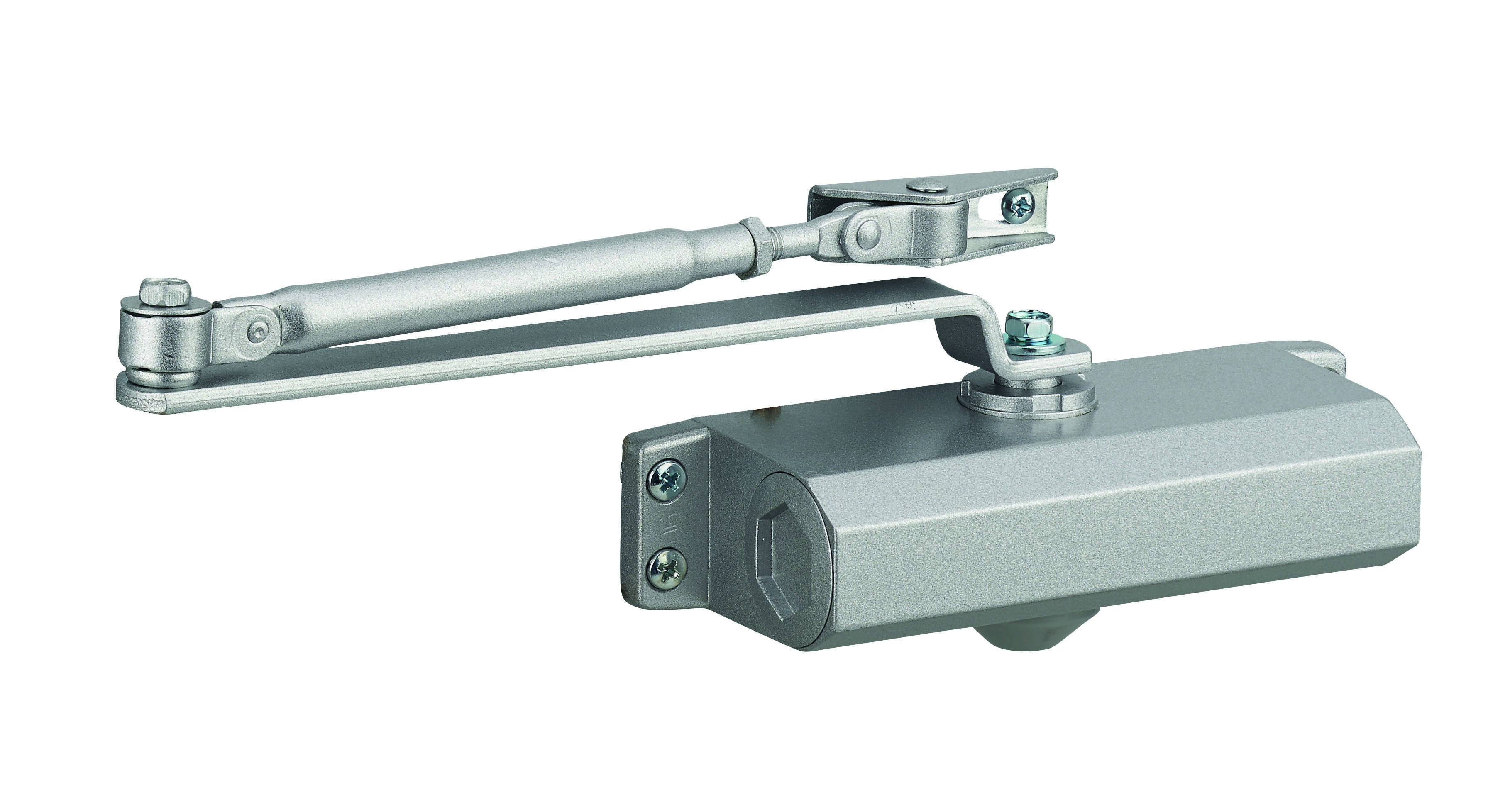 Ferme-porte automatique hydraulique force 3, argent - THIRARD