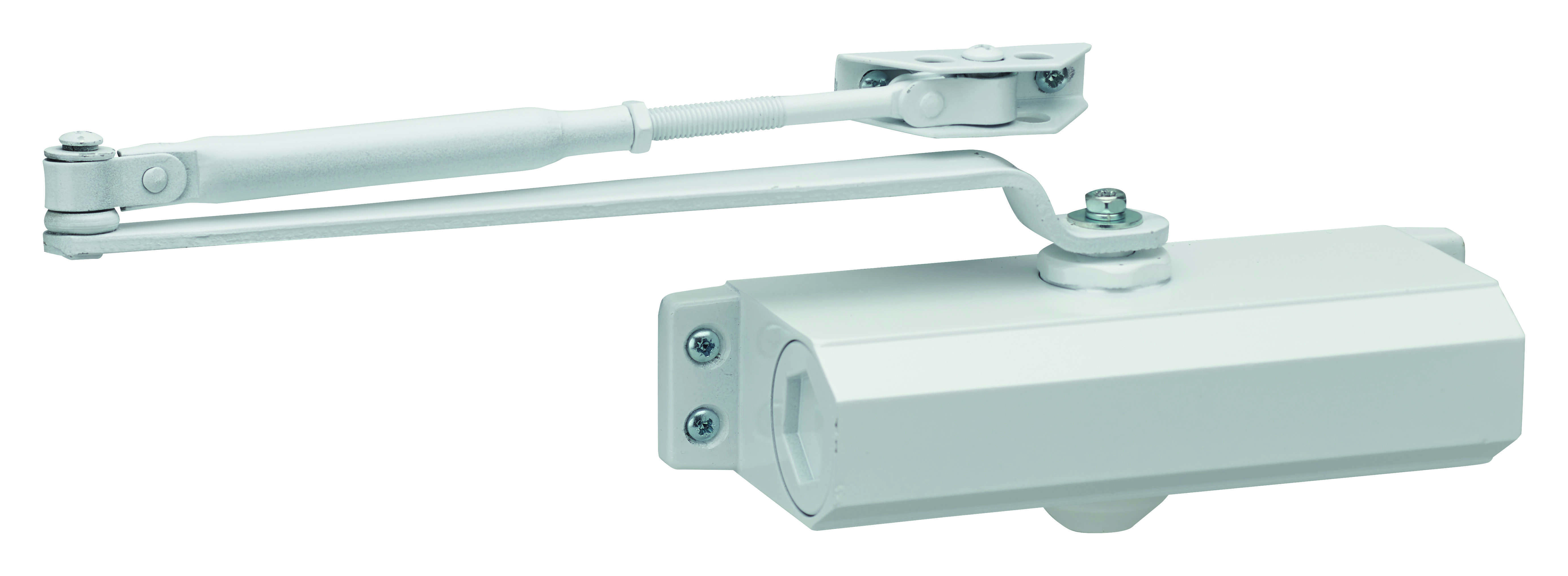 Ferme-porte automatique hydraulique force 4, blanc - THIRARD