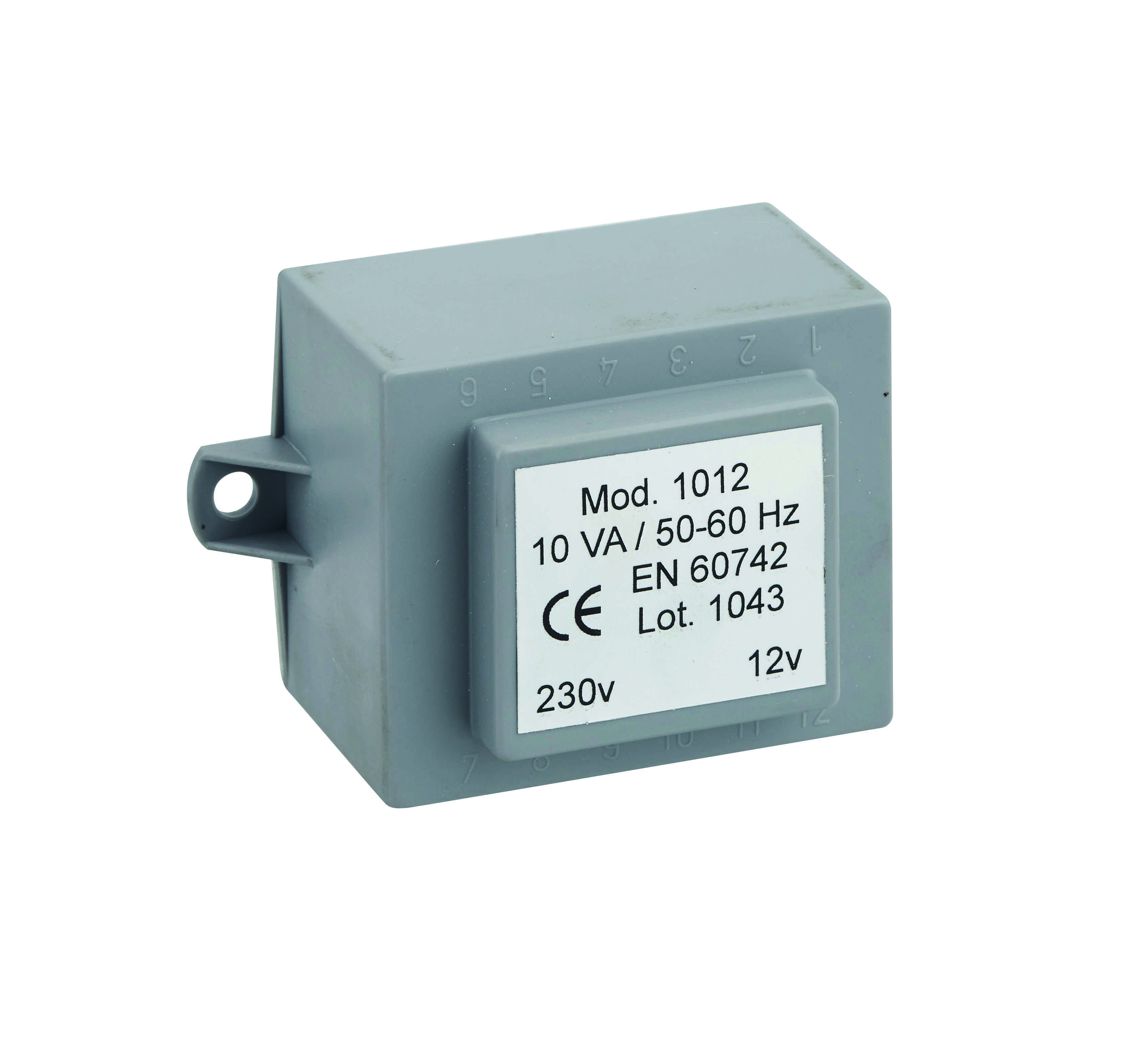 Transformateur 220 - 12V pour gâche électrique, gris - THIRARD